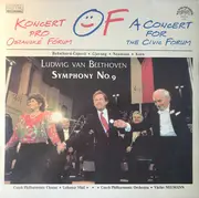 LP - Beethoven - Symphony No. 9 (Koncert Pro Občanské Fórum = A Concert For The Civic Forum)