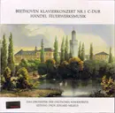 LP - Beethoven / Händel - Klavierkonzert Nr. 1 / Feuerwerksmusik