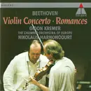 CD - Ludwig van Beethoven , Gidon Kremer , The Chamber Orchestra Of Europe , Nikolaus Harnoncourt - Violin Concerto • Romances