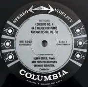 LP - Ludwig van Beethoven , Glenn Gould • Leonard Bernstein , New York Philharmonic - Concerto No. 4 In G Major - 180g, Ltd Ed, Numbered