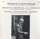 LP - Beethoven / Pfitzner - Symphony No. 6 In F, 'Pastorale' / 3 Preludes From 'Palestrina' - Mono