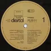 LP - Ludwig van Beethoven / Henry Purcell - Streichquartett Nr. 8 / Chacony G-moll - DMM