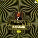 Double LP - Ludwig Van Beethoven , Herbert von Karajan , Berliner Philharmoniker - Symphonien 5 & 9 - Hardcover Box + Booklet
