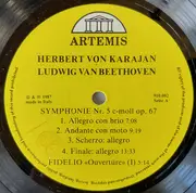 LP - Beethoven - Symphonie Nr.5, Nr.6 'Pastorale' / Fidelio: Ouvertüre