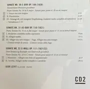 Double CD - Beethoven / Igor Levit - The Late Piano Sonatas: Opp. 101, 106, 109, 110, 111