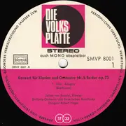 LP - Ludwig van Beethoven , Julian Von Karolyi , Symphonie-Orchester Des Bayerischen Rundfunks , Robert - Beethoven Klavierkonzert Nr. 5 Karolyi