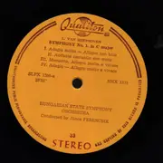 LP - Beethoven - Symphonies No. 1 And No. 8 - Mono