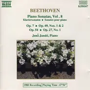 Beethoven / Jenö Jandó - Piano Sonatas, Vol. 8