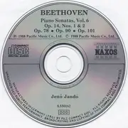 CD - Beethoven / Jenö Jandó - Piano Sonatas, Vol. 6: Op. 14 Nos. 1 & 2 • Op. 78 • Op.90 • Op. 101