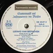 LP - Beethoven / Jörg Demus - Beethovens Klavier   Sonate As-dur Op. 110 / Sechs Bagatellen Op. 126