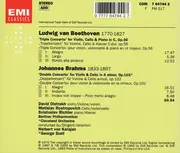 CD - Beethoven / Brahms - Triple Concerto / Double Concerto