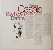 Double LP - Ludwig van Beethoven , Johannes Brahms - Casals Dirigiert Beethoven Und Brahms - Mono