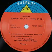 LP - Ludwig van Beethoven , Josef Krips Conducting The London Symphony Orchestra - Symphony No. Seven In A Major Opus 92