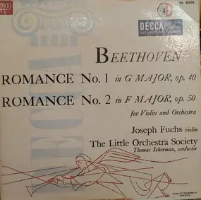 Herbert von Karajan - Romance No. 1 In G Major, Op. 40 / Romance No. 2 In F Major, Op. 50 (Joseph Fuchs)