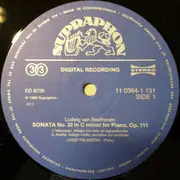 LP - Beethoven / Haydn / Josef Páleníček - Piano Sonatas N°32 In C Minor & N°49 In E Flat Major
