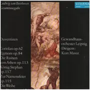 LP - Ludwig van Beethoven , Kurt Masur , Gewandhausorchester Leipzig - Overtüren - Gesamtausgabe