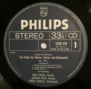 LP - Beethoven - Die Klassik Diskothek 16 - Beethoven Klaviertrio D-Dur Op.70,1 'Geistertrio' / Klaviersonaten Nr. 14 Cis-Moll 'Mondscheinsonate' Und Nr. 25