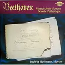 LP - Beethoven - Mondschein-Sonate / Sonate Pathétique - Red Labels