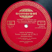 LP - Beethoven - Mondschein-Sonate / Sonate Pathétique - Red Labels