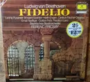 Double LP - Ludwig van Beethoven , Leonie Rysanek , Irmgard Seefried , Kieth Engen , Dietrich Fischer-Dieskau , - Fidelio - Gatefold