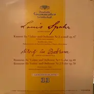Spohr / Beethoven - Konzert Für Violine Und Orchester Nr. 8 / Romanzen Für Violine Und Orchester Nr. 1 & 2