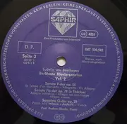 LP - Beethoven - Berühmte Klaviersonaten Vol. 2