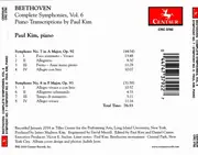 CD - Ludwig van Beethoven , Paul Kim - Complete Symphonies , Vol. 6: Symphony No. 7, Symphony No. 8
