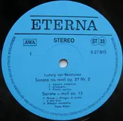 LP - Beethoven - Mondscheinsonate - Pathétique - Appassionata