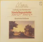LP - Beethoven - Streichquartette 'Harfen' Op. 74 / 'Serioso' Op. 95