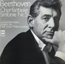 LP - Beethoven (Serkin, Bernstein) - Chorfantasie / Sinfonie Nr. 5 - Club-Sonderauflage / blue eye stereo
