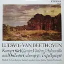 LP - Beethoven - Konzert Für Klavier, Violine, Violoncello Und Orchester C-dur Op. 56 / Tripelkonzert