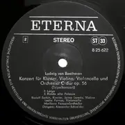 LP - Beethoven - Konzert Für Klavier, Violine, Violoncello Und Orchester C-dur Op. 56, Alexander Schneider
