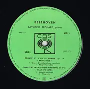 LP - Beethoven - Sonates Pour Piano :  Pathétique - Clair De Lune - Appassionata
