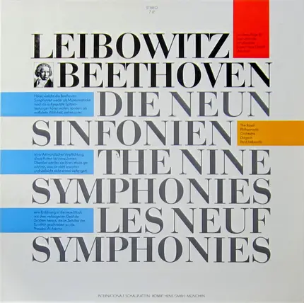 Beethoven - Die Neun Sinfonien / The Nine Symphonies / Les Neuf Symphonies