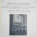 LP - Beethoven / Strauss - Symphony No. 7 In A, Op. 92  / Don Juan, Op. 20 - Mono