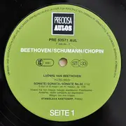 LP - Beethoven ,Schumann, Chopin - Beethoven-Schumann-Chopin