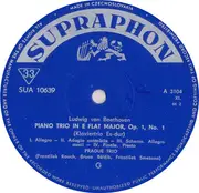 LP - Beethoven / Schumann / Prague Trio - Piano Trio In E Flat Major, Op. 1 / Piano Trio In F Major, Op. 80