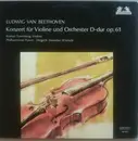 LP - Ludwig van Beethoven , Roman Totenberg , Poznań Philharmonic Orchestra , Stanislaw Wislocki - Konzert Für Violine Und Orchester D-dur O. 61