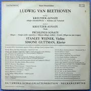 LP - Ludwig van Beethoven , Stanley Weiner , Simone Guttman - Frühlings - Sonate / Kreutzer - Sonate