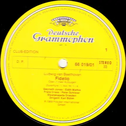 Beethoven (Karl Böhm) - Beethoven Edition 1977: Fidelio