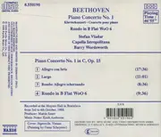 CD - Beethoven - Piano Concerto No. 1 / Rondo In B Flat WoO 6