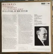 LP - Beethoven (Richter) - Piano Sonatas No. 23 and No. 12 - Gold seal / Embossed