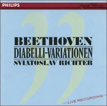 Beethoven / Sviatoslav Richter - Diabelli-Variationen