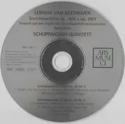 CD - Beethoven / Schuppanzigh Quartett - Streichquartette Op. 18/4 & Op. 59/3 (Schuppanzigh-Quartett Auf Den Originalen Streichquartett-Instrumenten Beethovens)
