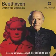 CD - Ludwig van Beethoven , Sinfonia Varsovia , Yehudi Menuhin - Symphony No.1, Symphony No.3