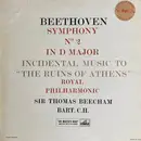 LP - Beethoven - Symphony No. 2 In D Major; Incidental Music To 'The Ruins Of Athens'