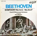 LP - Ludwig van Beethoven - Symphony No. 1 In C / No. 8 In F
