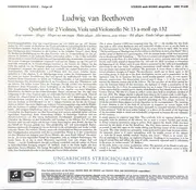LP - Beethoven - Streichquartett Nr.15 A-moll Op.132