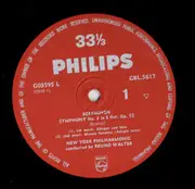 LP - Beethoven (Walter) - Symphony No. 3 In E Flat 'Eroica'