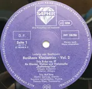 LP - Ludwig van Beethoven , Trio Bell'Arte - Berühmte Klaviertrios Vol. 2